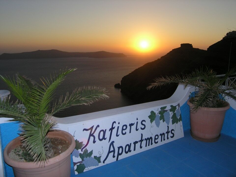 Kafieris View Aparthotel Firostefani Bagian luar foto
