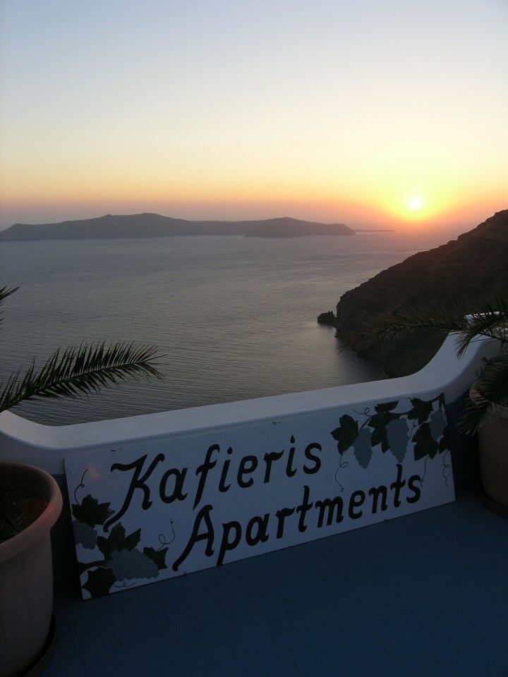 Kafieris View Aparthotel Firostefani Bagian luar foto