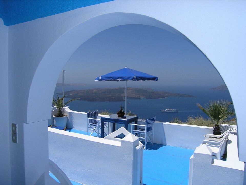 Kafieris View Aparthotel Firostefani Bagian luar foto